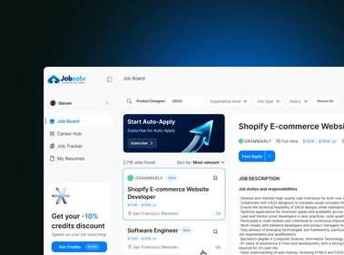 Jobsolv job board with auto-apply